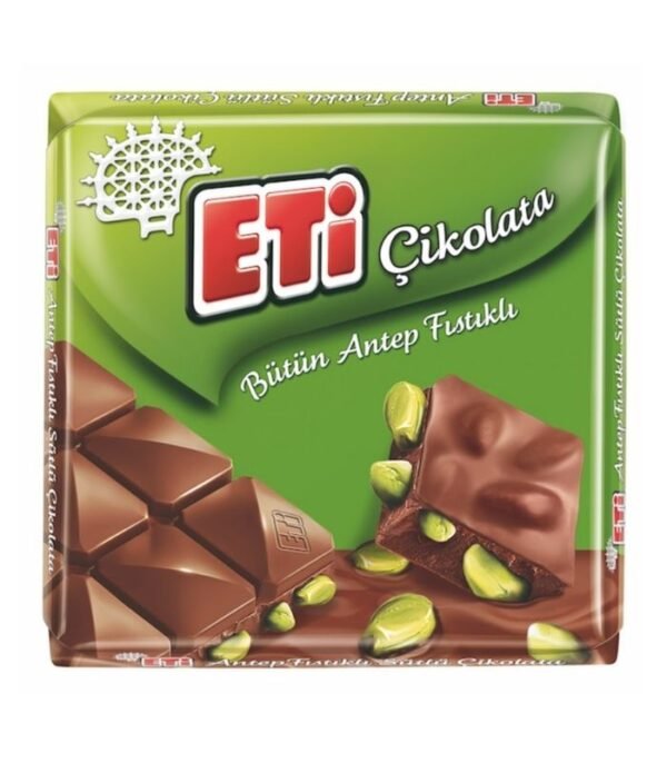 Eti Antep Fıstıklı Sütlü Çikolata 60 G