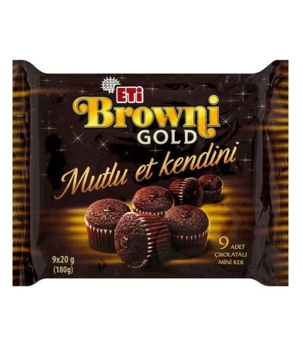 Eti Browni Gold Kakao Soslu Çik. 9'Lu 180 Gr
