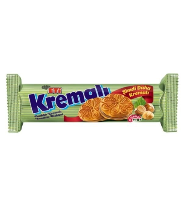 Eti Kremalı Fındıklı Bisküvi 61 gr