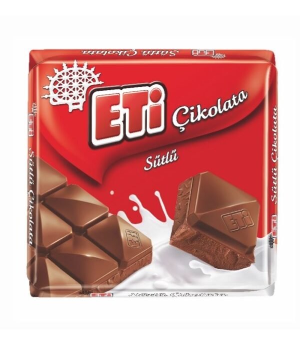 Eti Sütlü Kare Çikolata 65 G