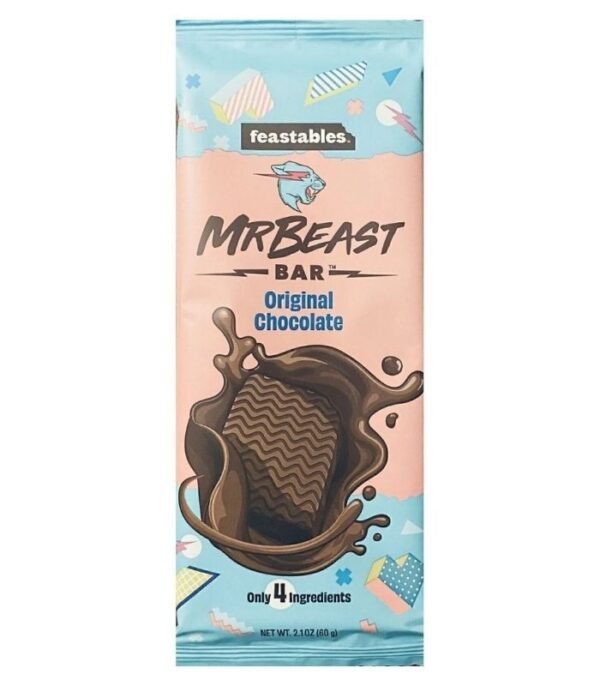Feastables Mr Beast Original Chocolate Bar 60 gr