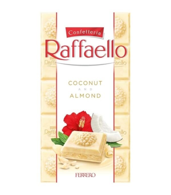 Raffaello White Chocolate Bar Coconut Almond Cream