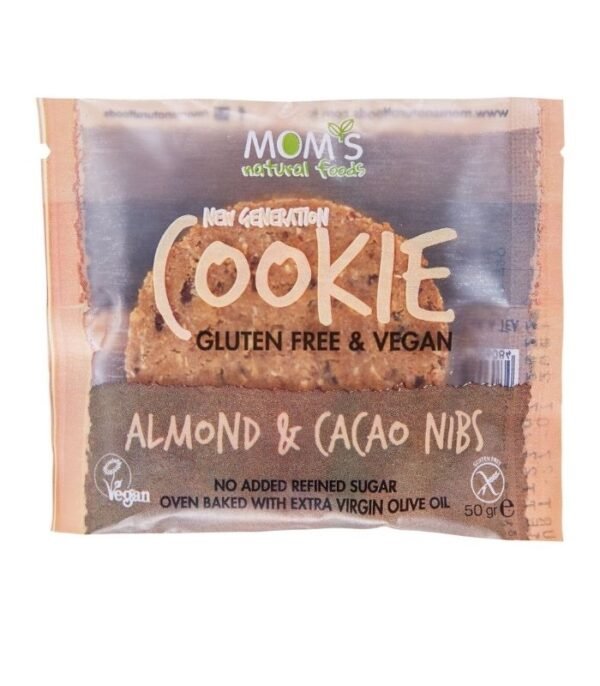 Mom's Almond & Kakao Nib Cookie 50 G