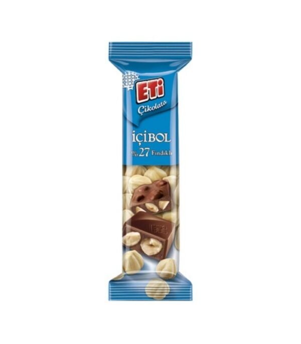 Eti İçi bol Çikolata %27 Fındıklı 30 g