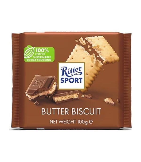 Ritter Sport Bisküvili Çikolata 100 gr