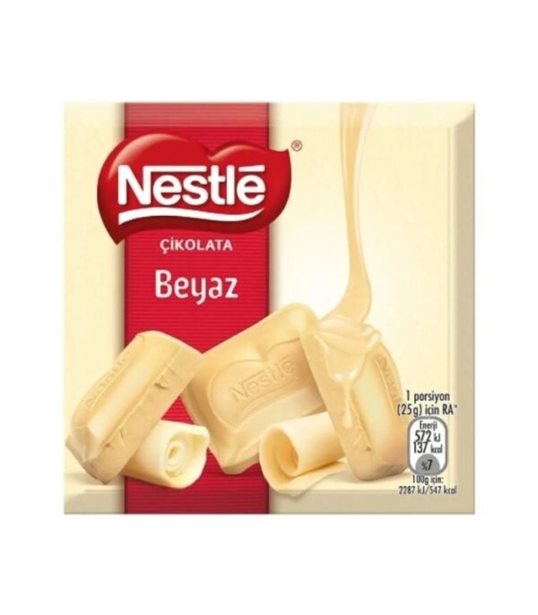 Nestle Classic Beyaz Kare Çikolata 60 G
