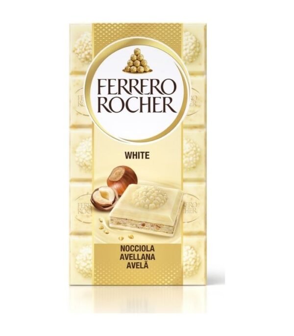 Ferrero Rocher White Chocolate Bar